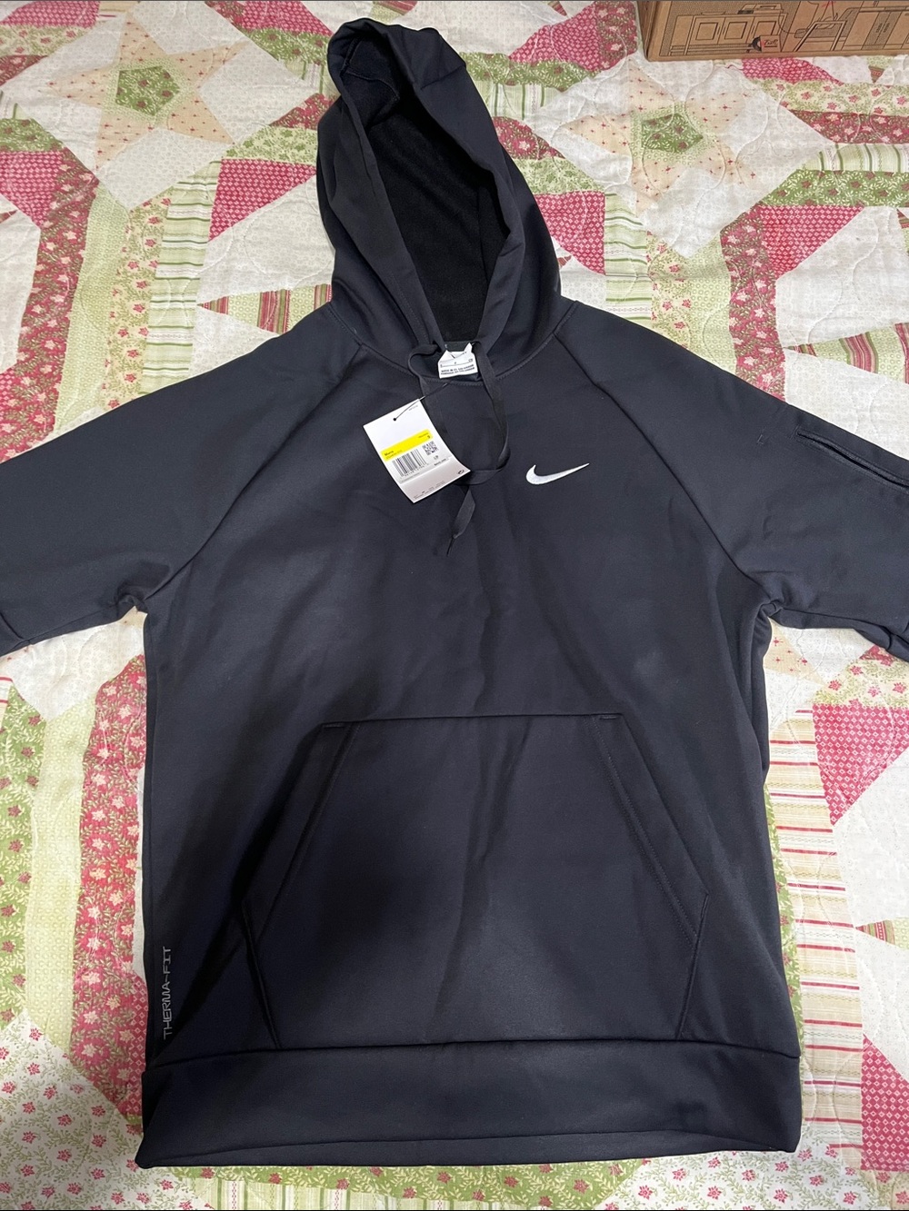 Nike Black Hooded Performance Jacket